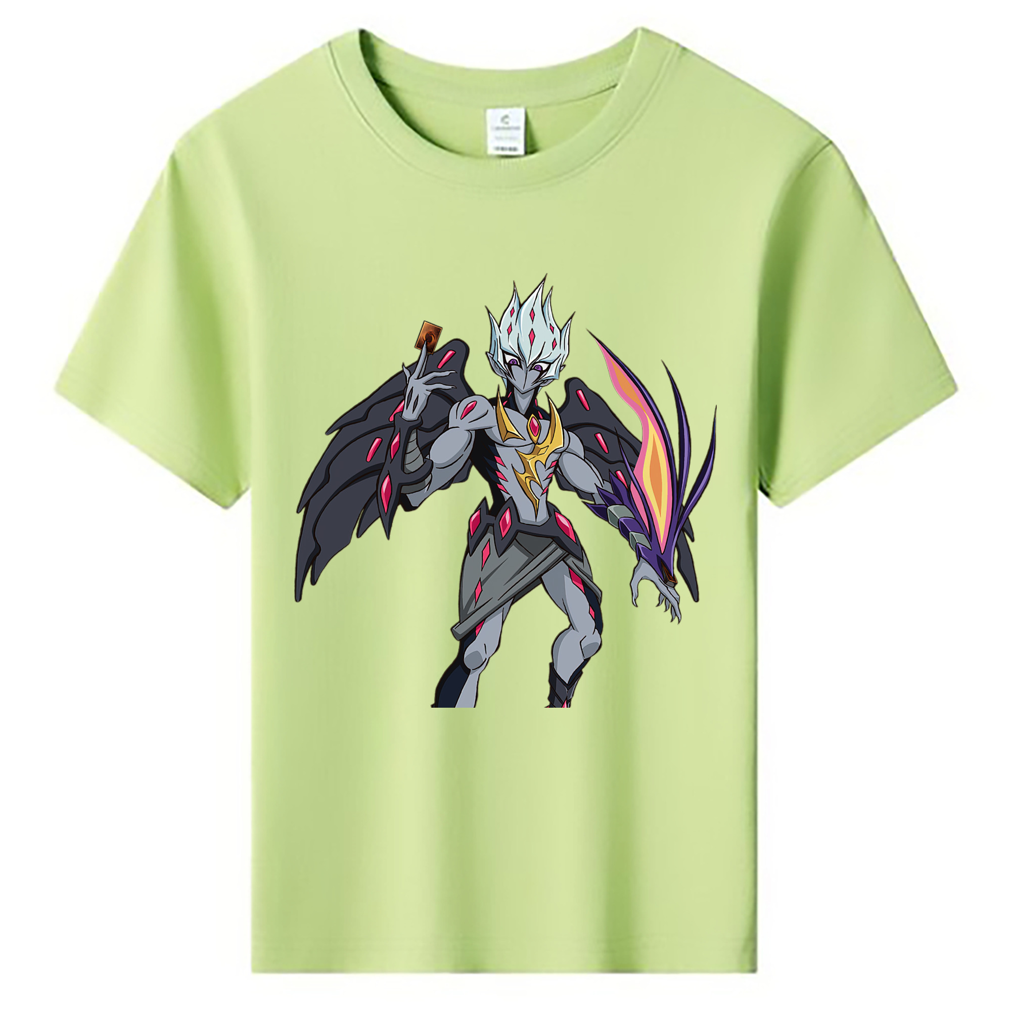 （画像用） 遊☆戯☆王 Yu-Gi-Oh! 綿100％キッズTシャツ（フロントプリント）